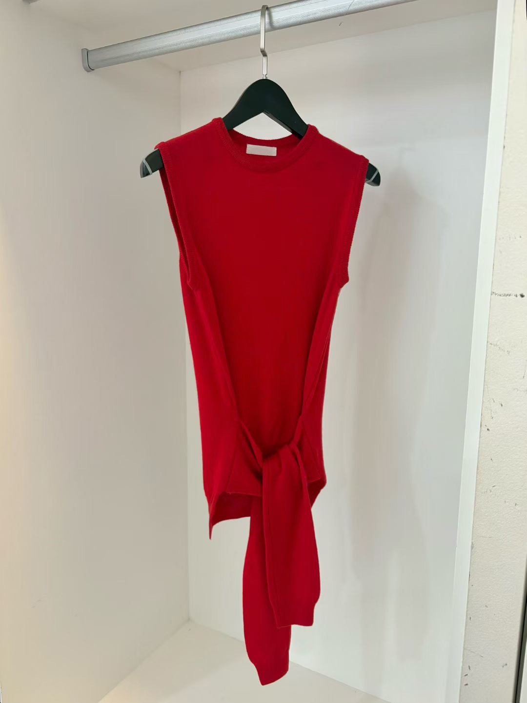 下擺綁帶造型圓領背心上衣 / 3色