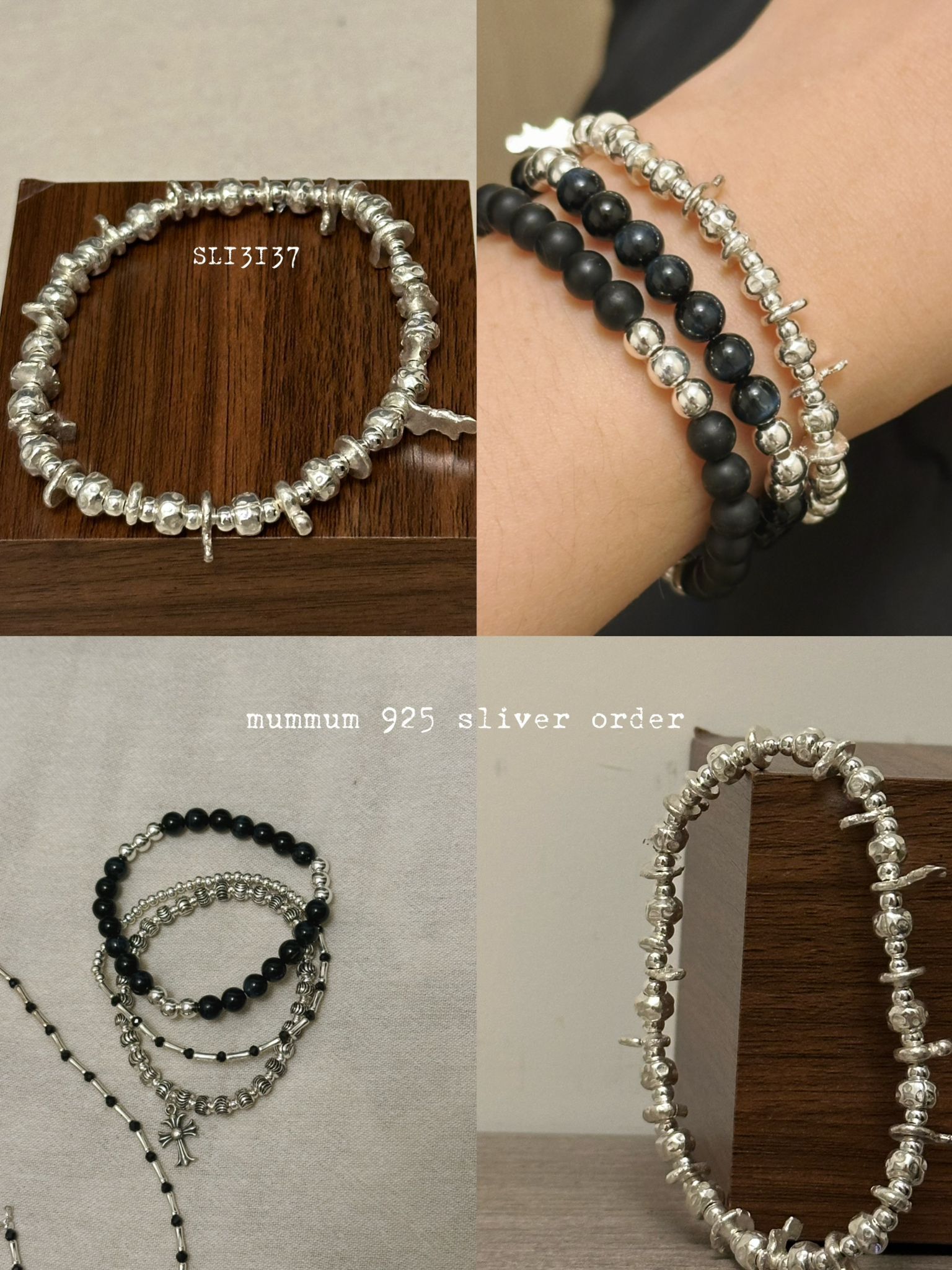 SL13137/減價限定925系列/大不同同手鏈