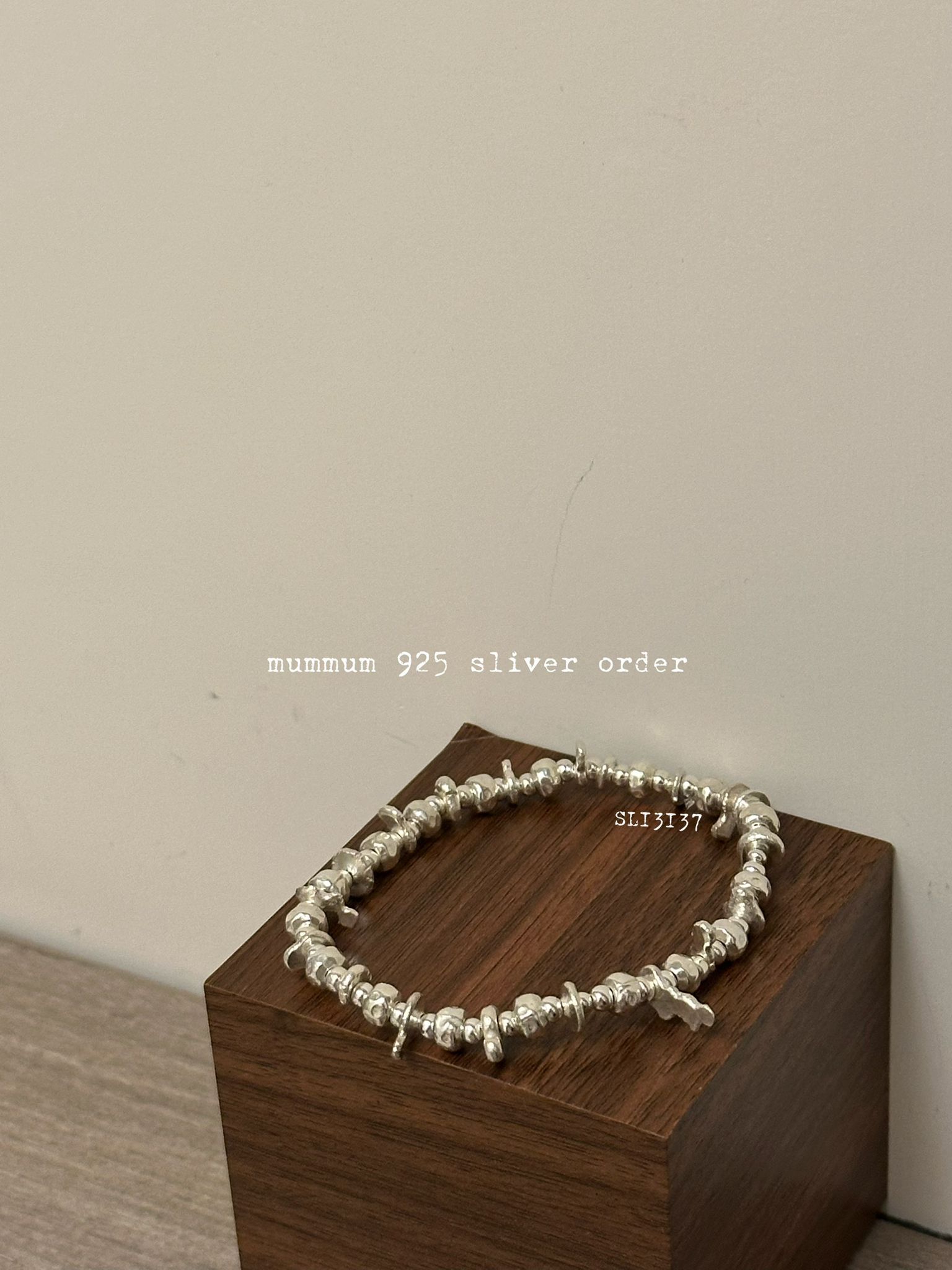 SL13137/減價限定925系列/大不同同手鏈