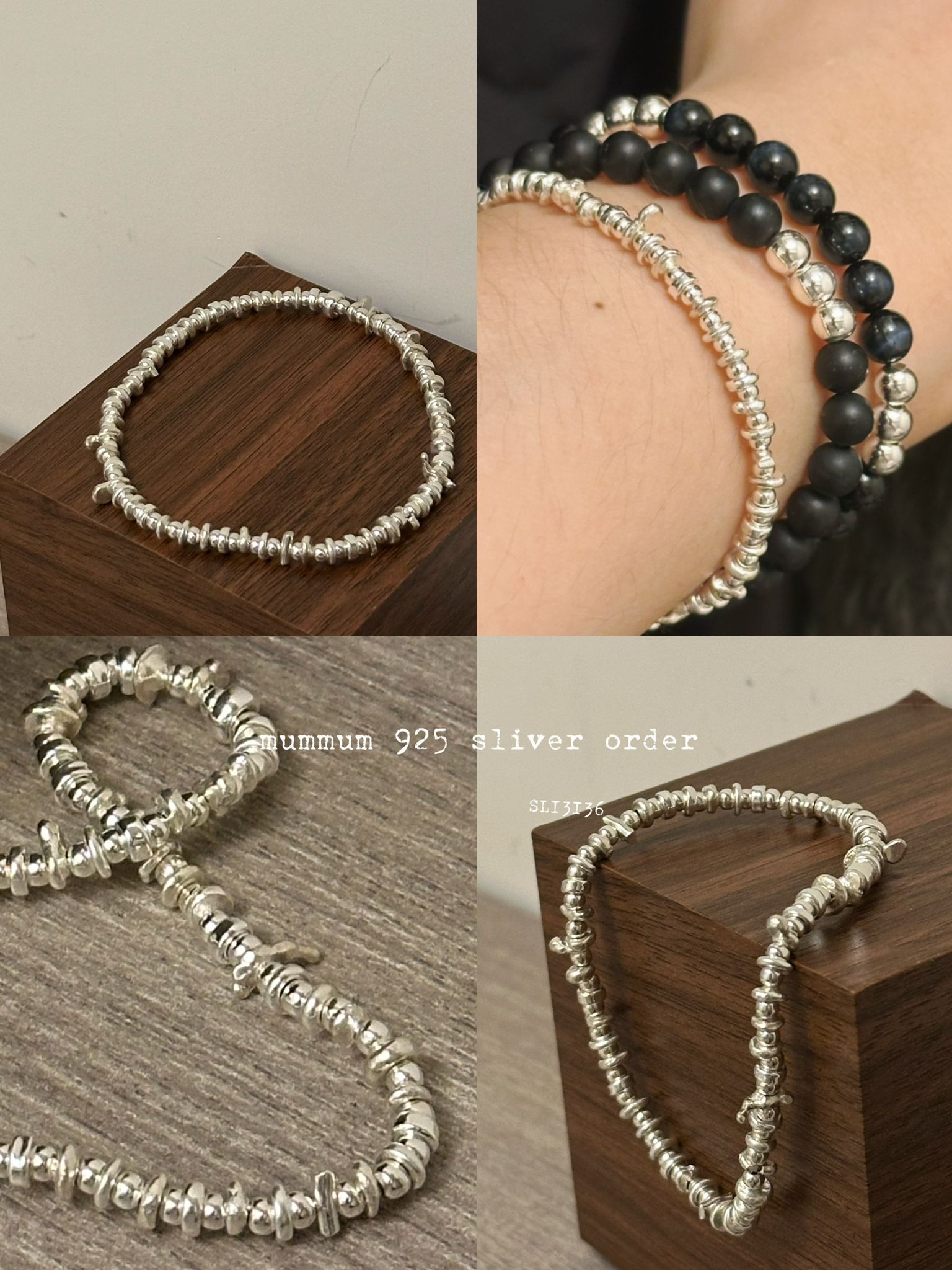 SL13136/減價限定925系列/細/不同同手鏈