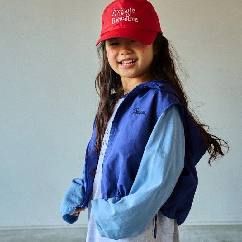 90-160 BN 韓系短版連帽背心 2色