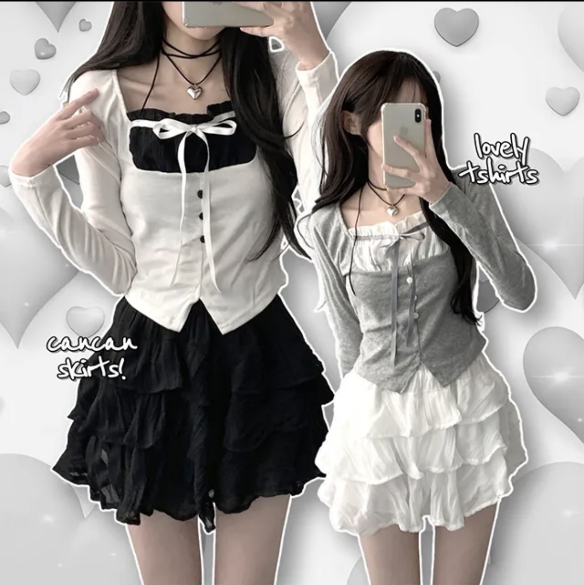 Two-Piece Lovely Coordi Set