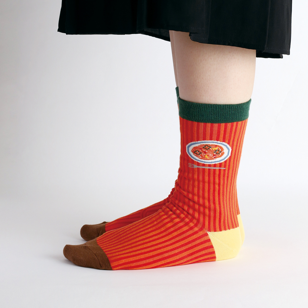 義大利麵 襪子｜日本STUDY HOLIC