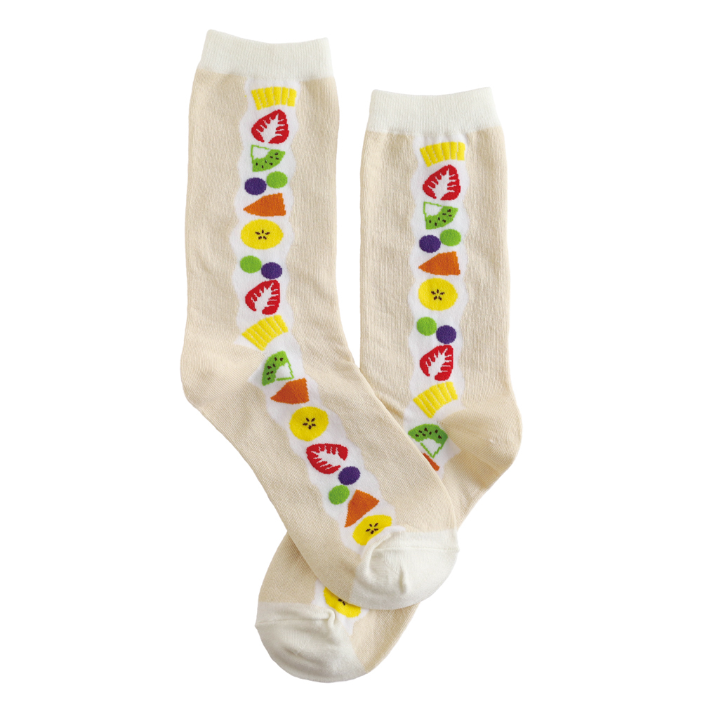 水果蛋糕 襪子｜日本STUDY HOLIC