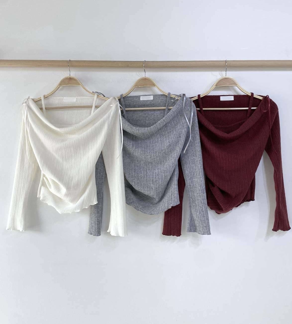 Pop Off-Shoulder Knit