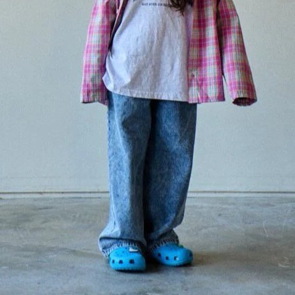 90-160 BN 雪花牛仔褲