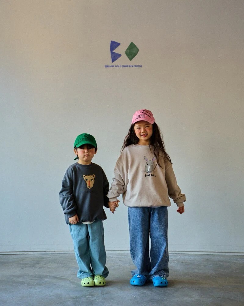 90-160 BN 手繪動物大學T 3色