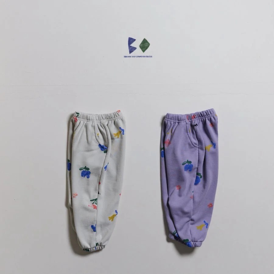 90-160 BN 原創花朵運動褲 2色