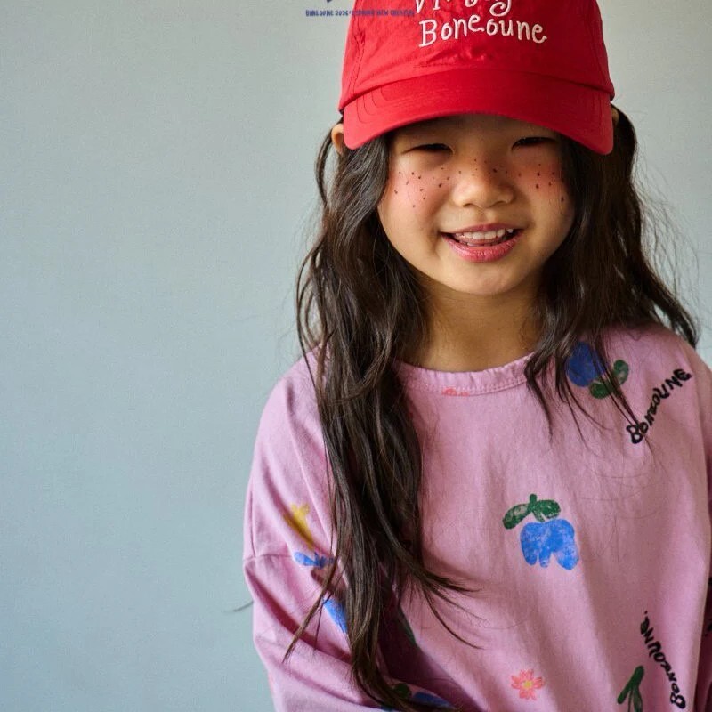 90-160 BN 原創花朵薄T 2色