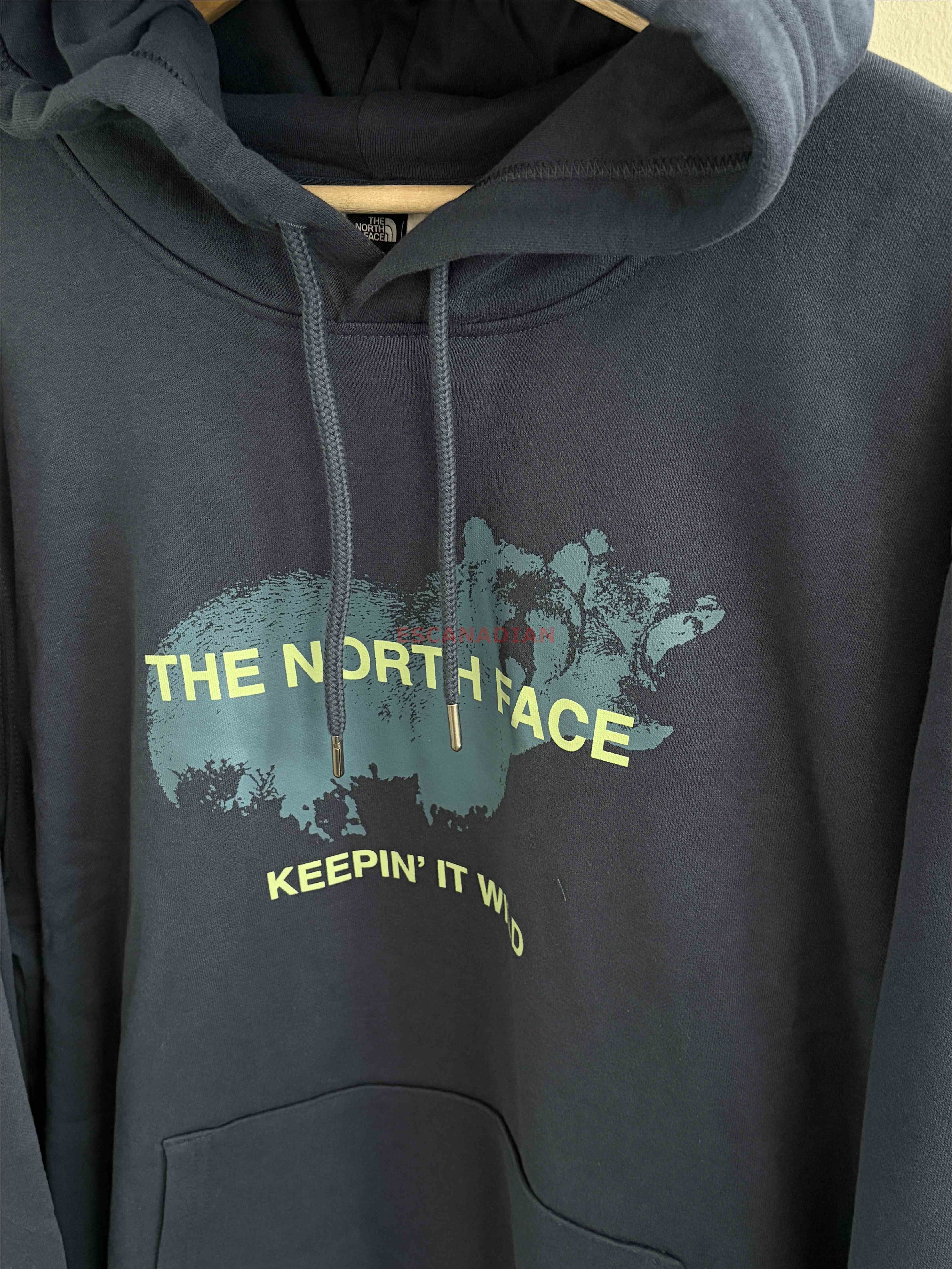 THE NORTH FACE 男大人 造型半山 刷毛 帽TEE