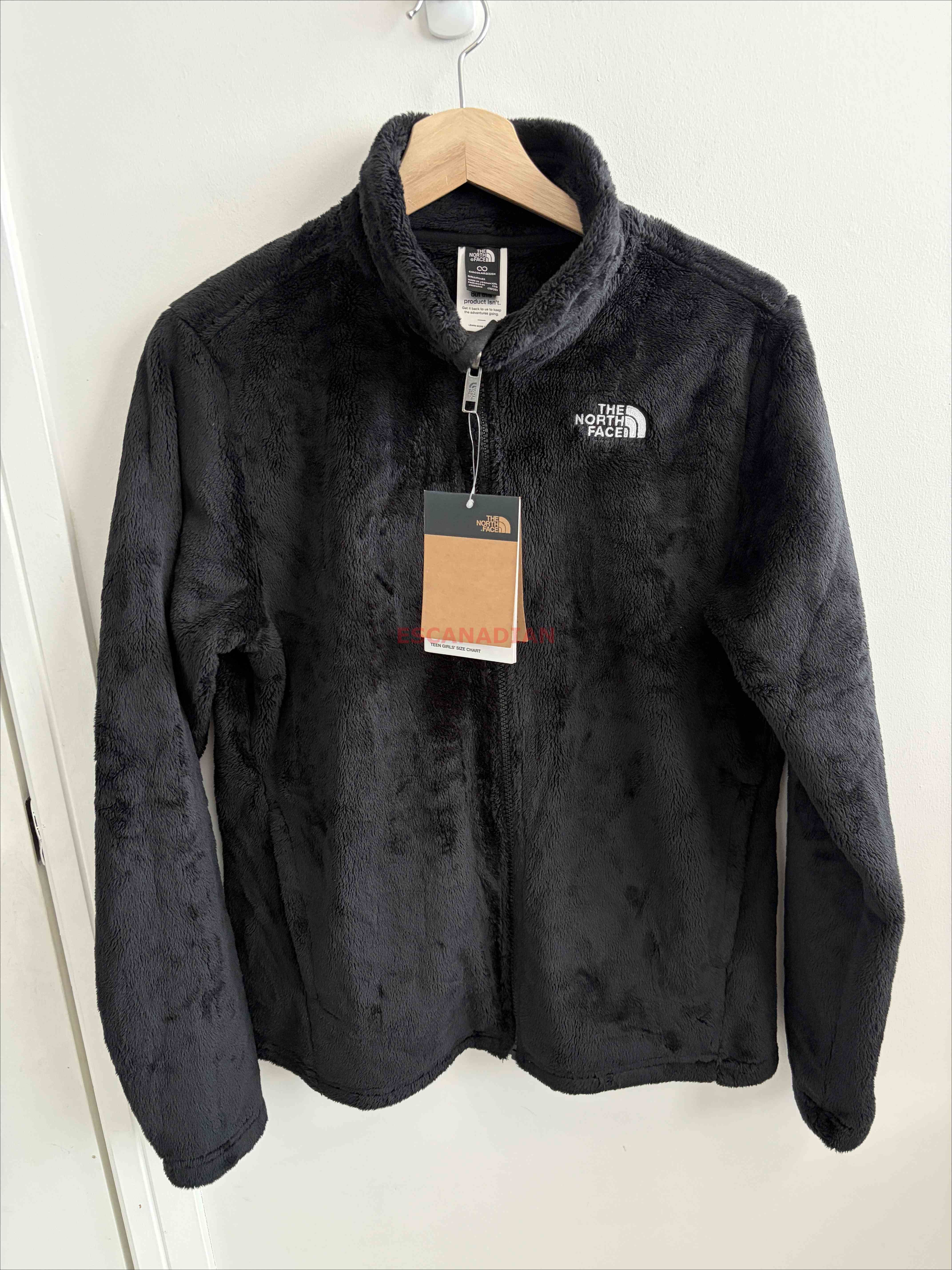 THE NORTH FACE 女大童 細緻 厚刷毛 立領夾克