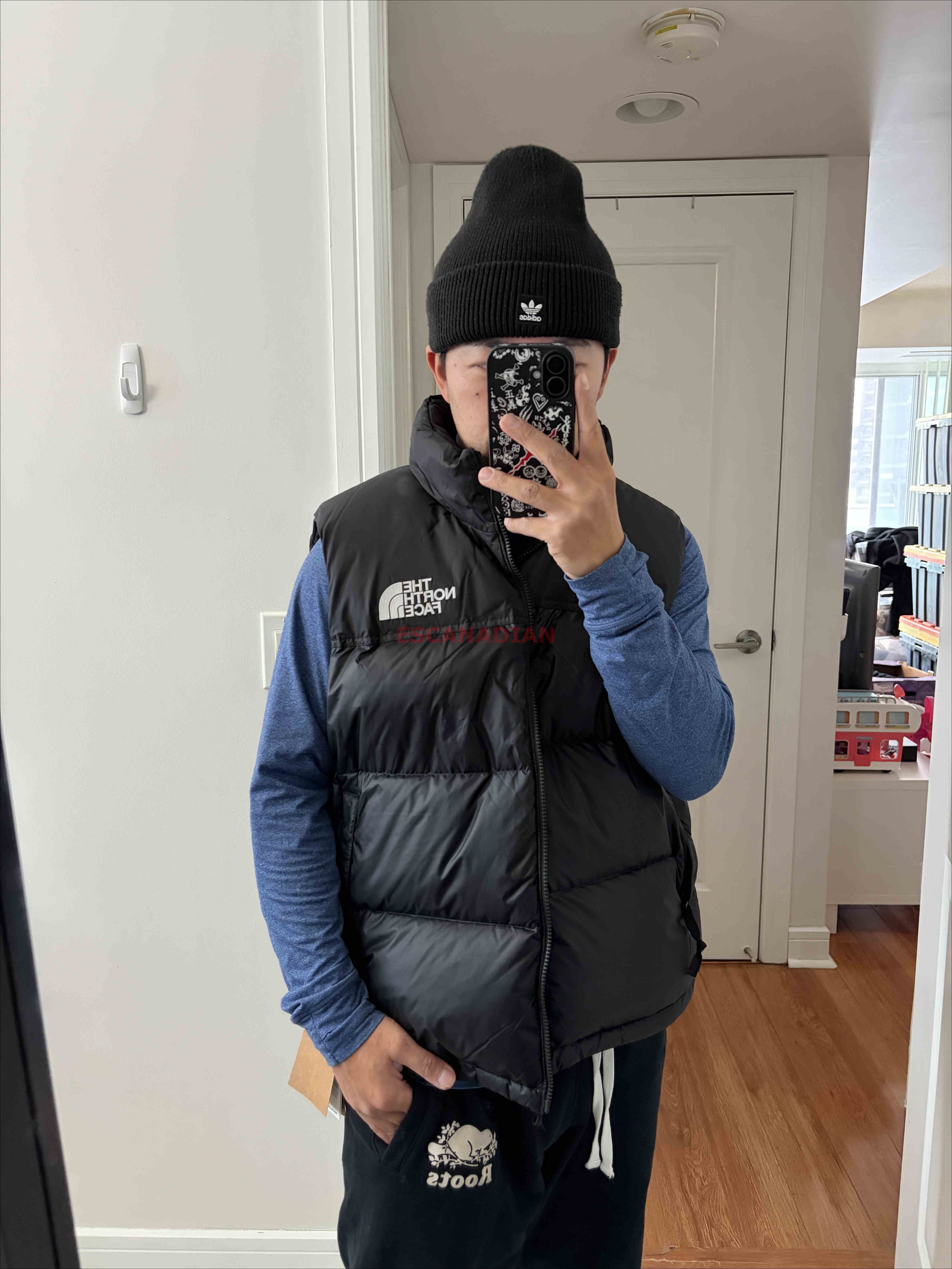 THE NORTH FACE(大尺碼優惠款) 女大人 1996 防風 防水 700蓬鬆羽絨 背心 (隱藏式帽子)