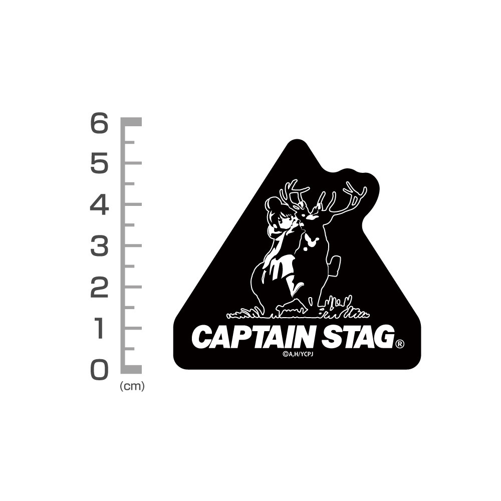 Cospa 021626 『ゆるキャン△』×キャプテンスタッグ ミニステッカーセット [『ゆるキャン△』× キャプテンスタッグ]