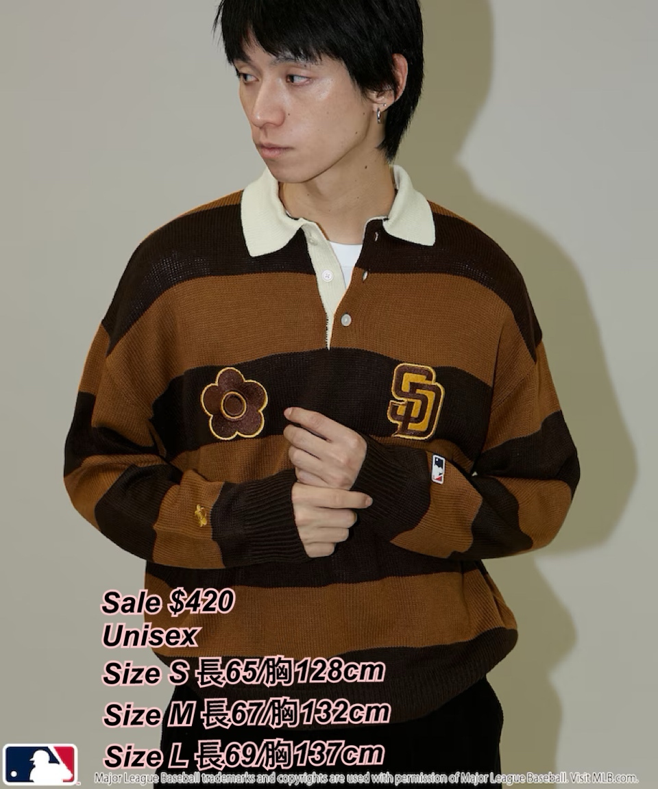 260206 Sale MLB x Mary Quant polo 上衣/2 色