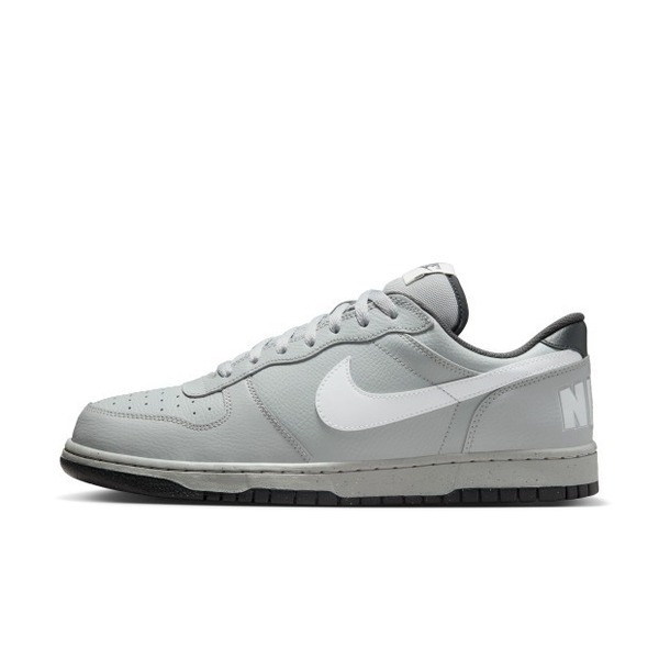 Nike 耐吉 Big Nike Low 355152-017 男 運動休閒鞋 低筒 基本款 舒適 淺煙灰