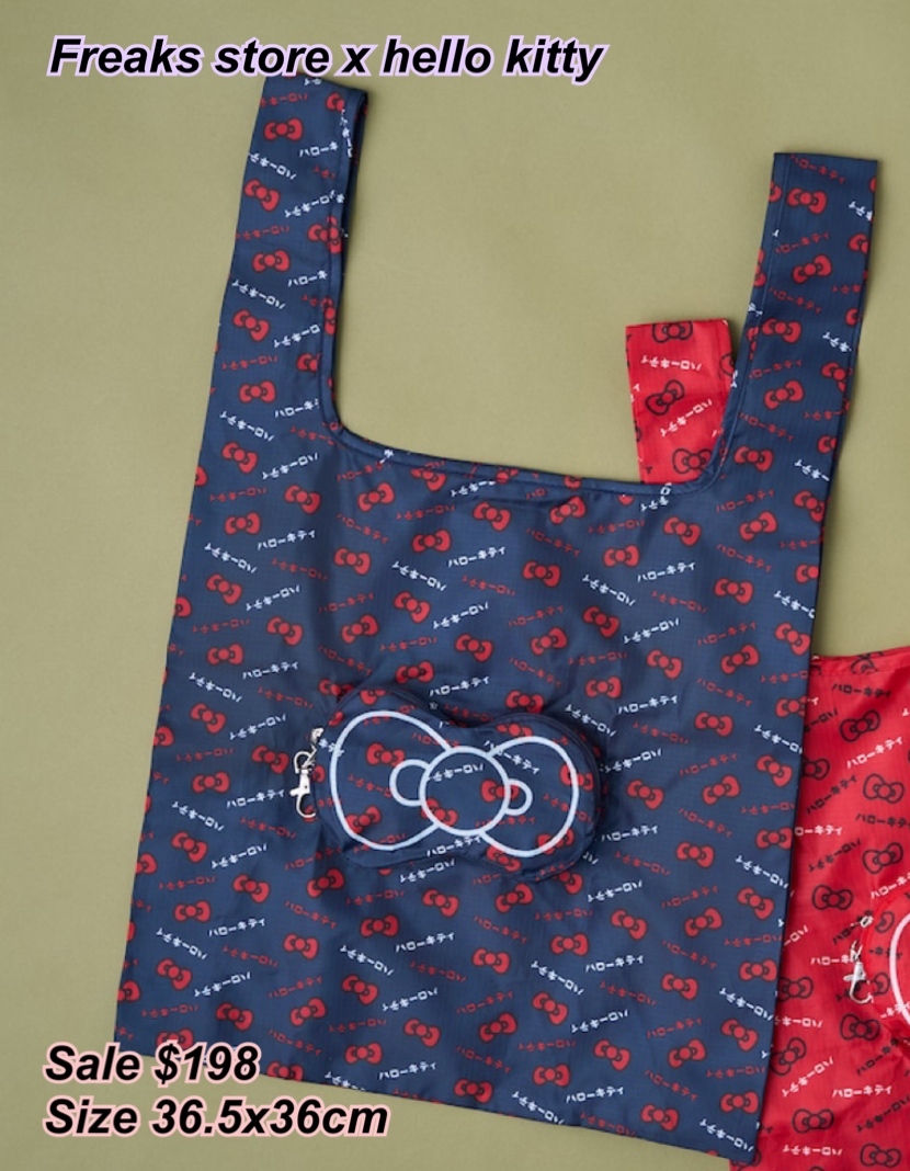 Freaks store x hello Kitty 環保袋/2 色