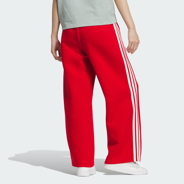 Adidas 愛迪達 Nyr Wide Kn Pnt KH2702 女 長褲 運動長褲 休閒長褲 紅 白 亞版