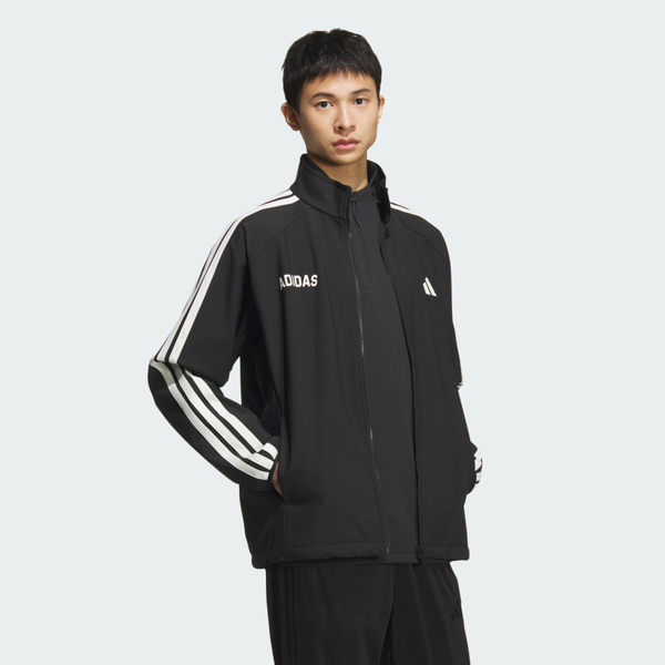 Adidas 愛迪達 St Sports Bd Tt KC2845 男 立領外套 運動外套 休閒穿搭 黑 白 亞版