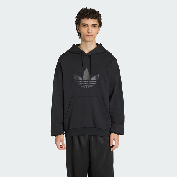 Adidas 愛迪達 Trefoil Hoody KE0872 男 連帽上衣 帽t 連帽長袖 黑 亞版