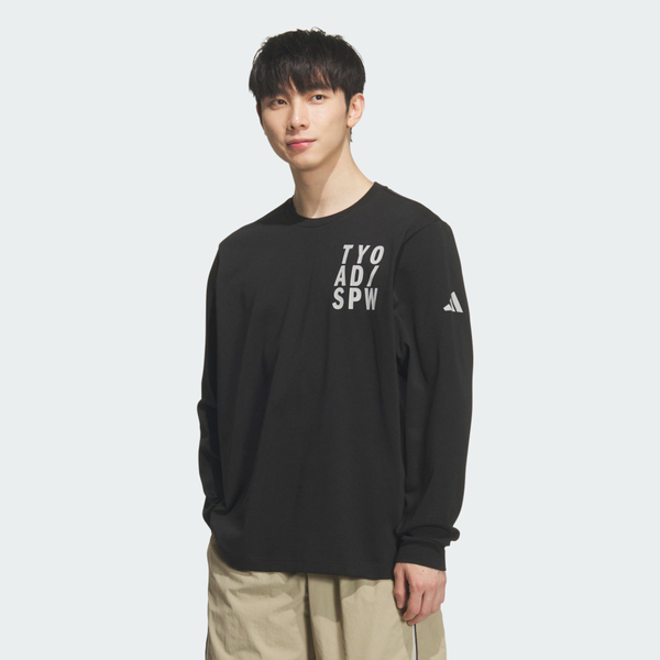 Adidas 愛迪達 Bl L::s Tee KF3697 男 長袖上衣 休閒長袖 黑 灰 亞版