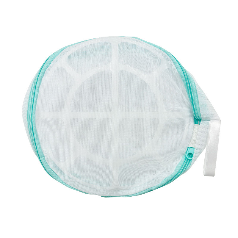 圓柱形洗衣袋/細網 防止變形 17×11×17cm