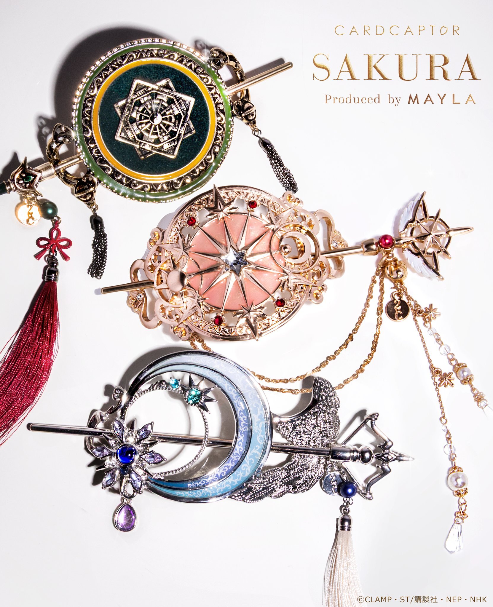 Mayla與庫洛魔法使聯名髮簪