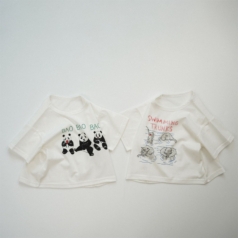 熊貓大象上衣(120)