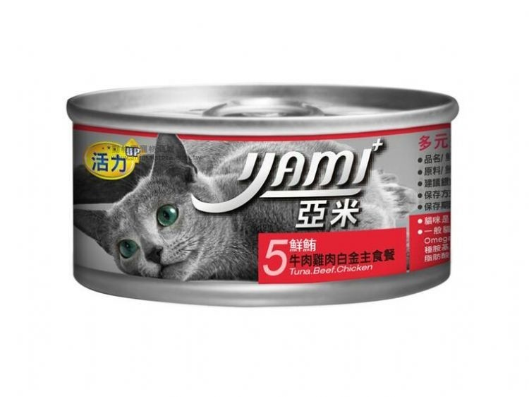 【亞米】YAMI牛肉雞肉貓罐80g