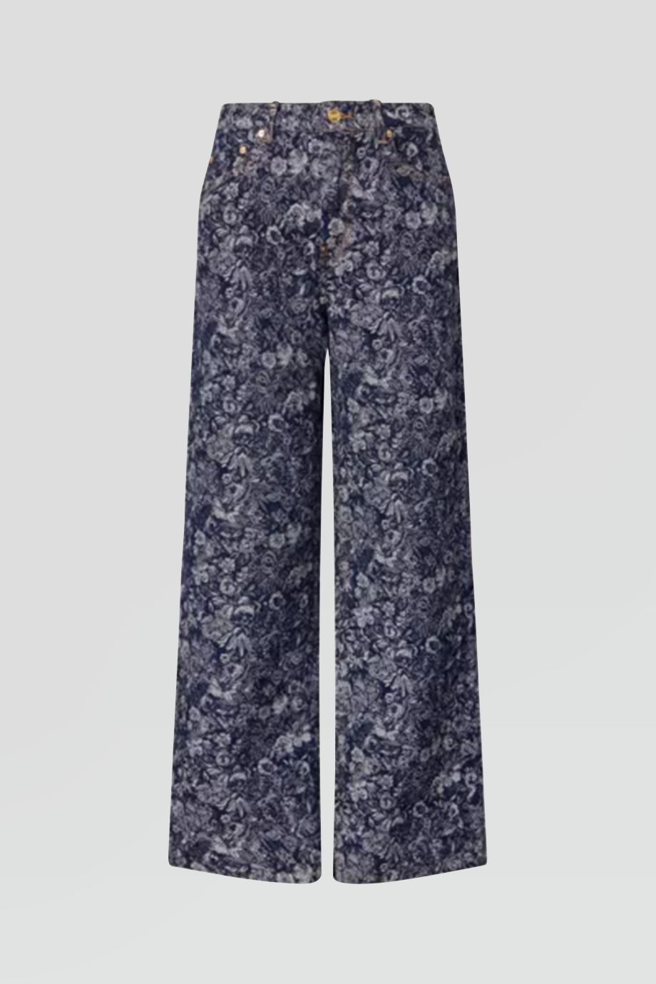 GANNI｜TAPESTRY 織錦丹寧長褲