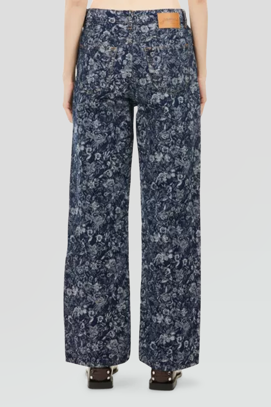 GANNI｜TAPESTRY 織錦丹寧長褲