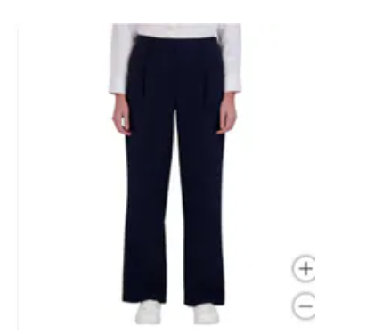 [S] DKNY BLUE WOMEN'S WIDE LEG PANT, 1886391-BLUE (SD1646)
