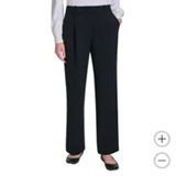 [S] DKNY BLACK WOMEN'S WIDE LEG PANT, 1886522-BLACK (SD1649)