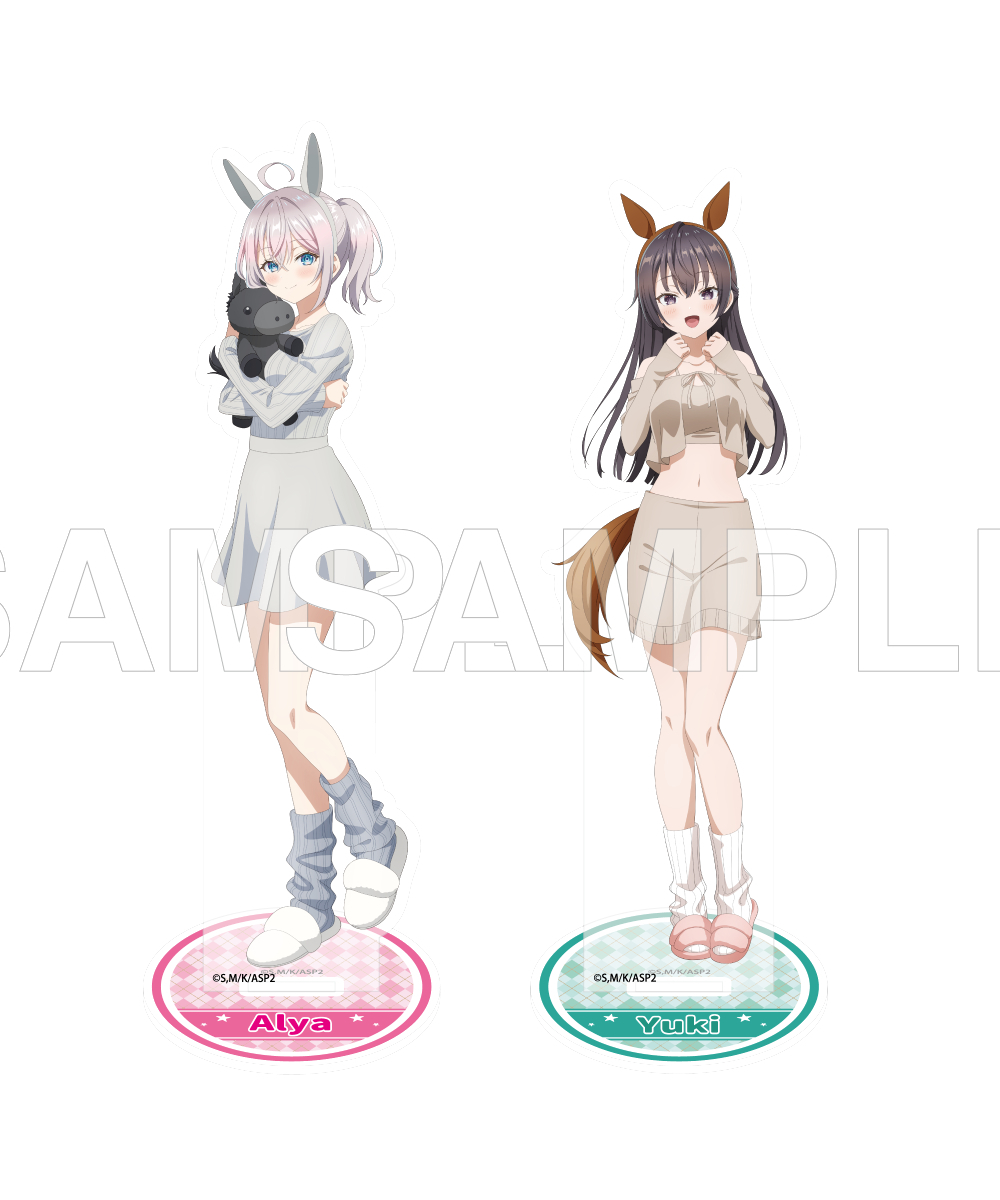 預購-「不時輕聲地以俄語遮羞的鄰座艾莉同學」壓克力人形立牌 2026正月ver. 系列【日本進口精品】