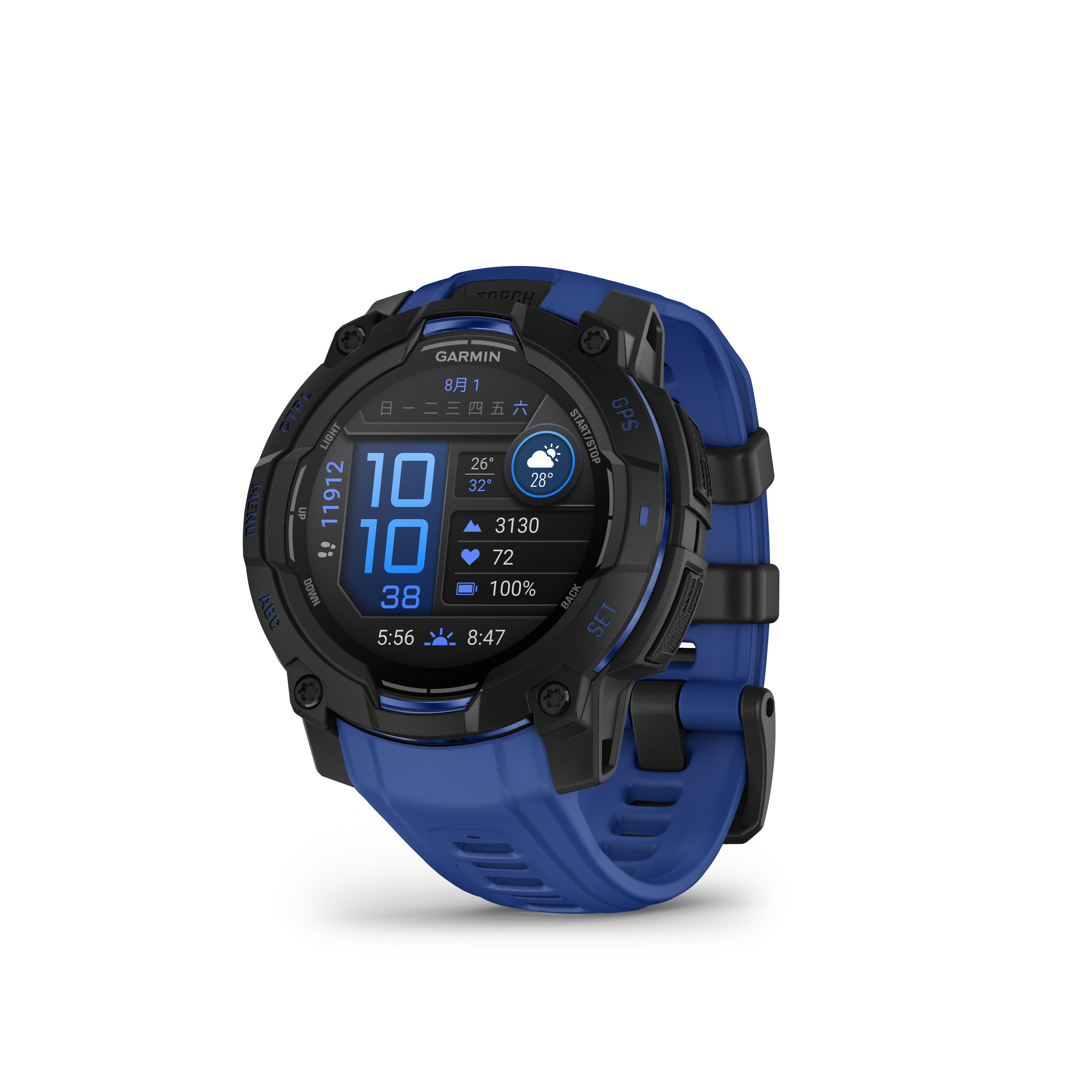 【GARMIN】Instinct 3 Supernova 本我系列GPS腕錶 限量特別款