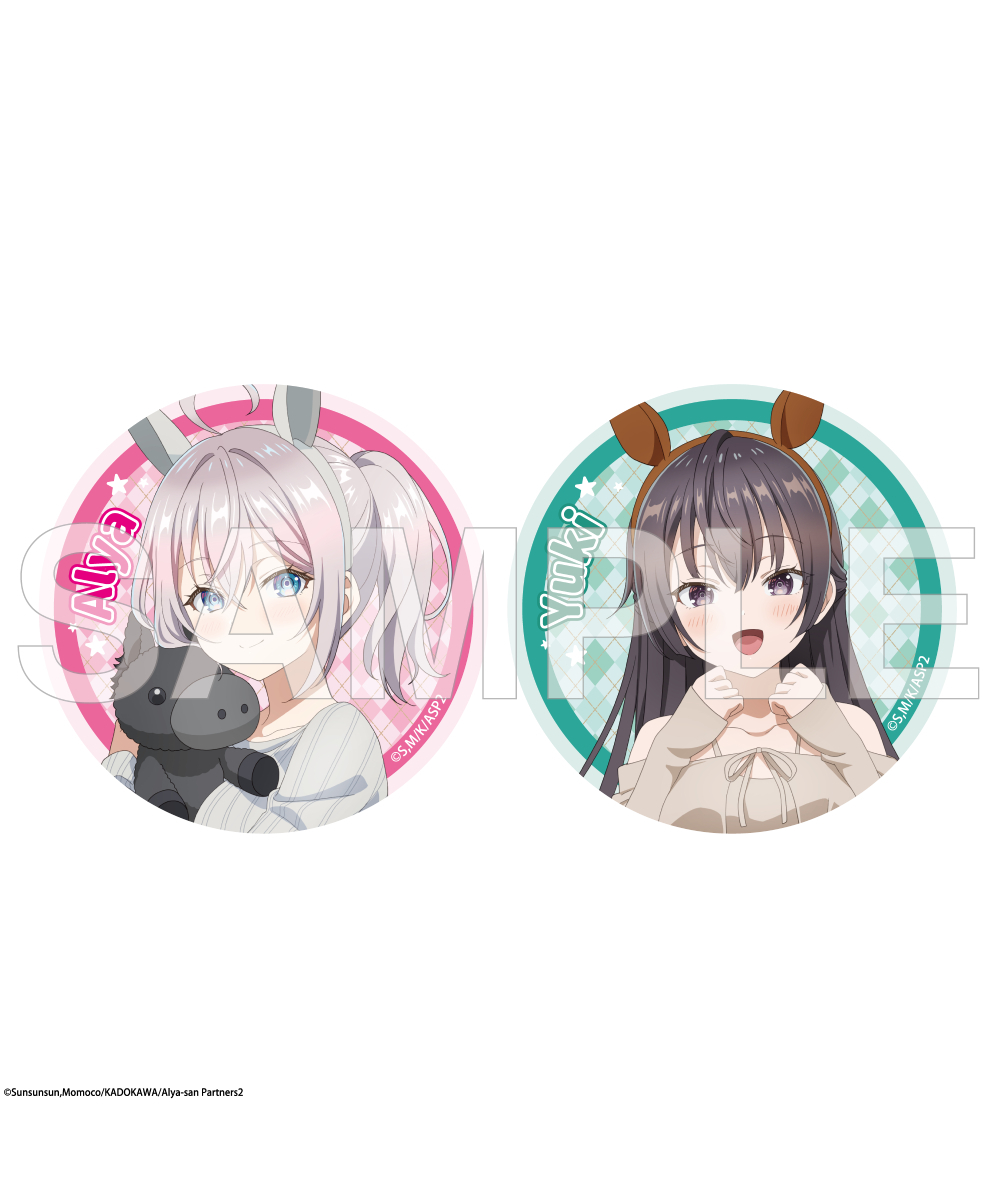 預購-「不時輕聲地以俄語遮羞的鄰座艾莉同學」徽章套組 2026正月ver.【日本進口精品】