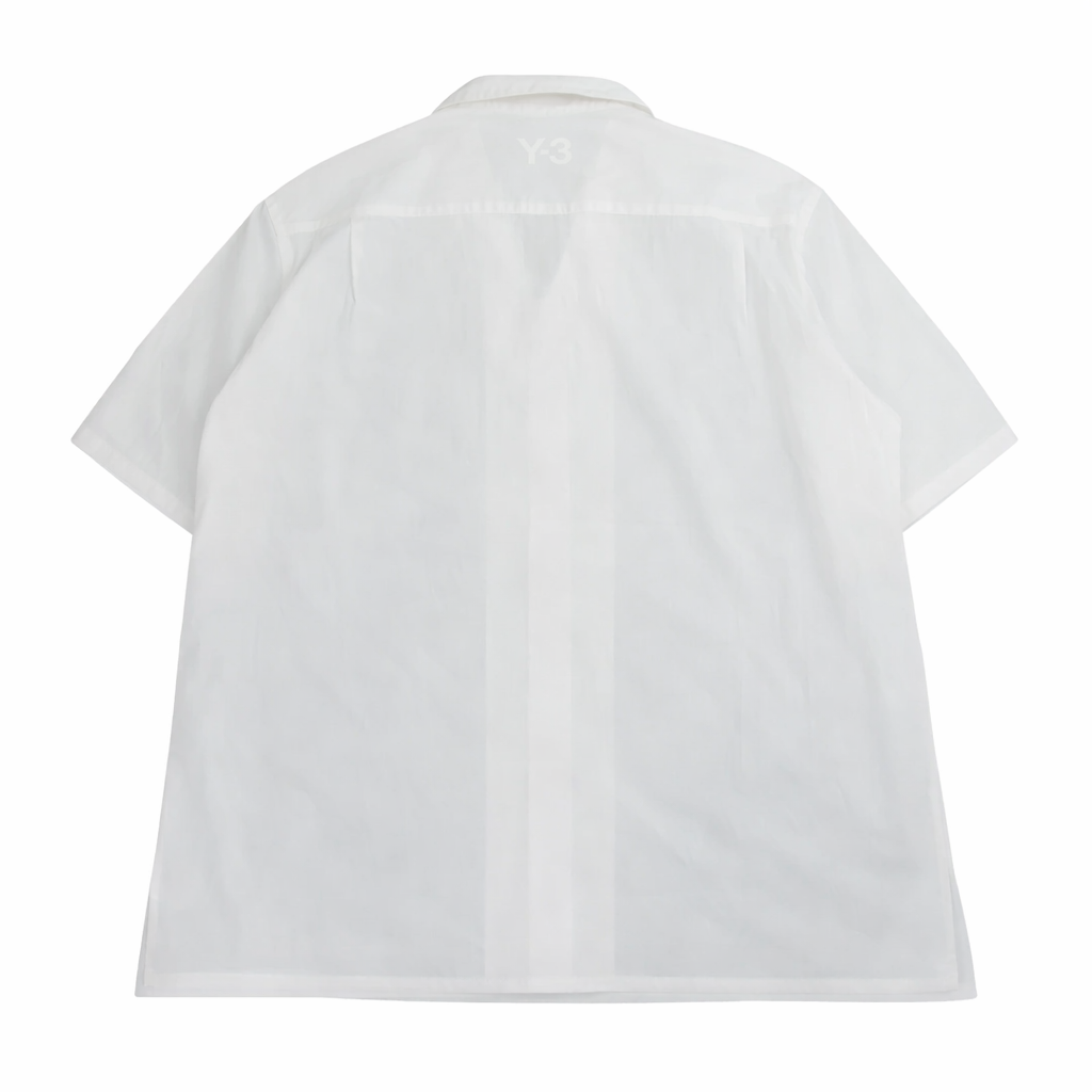 【 Y-3 M CL SS SHIRT 短袖襯衫 - 純淨白 】