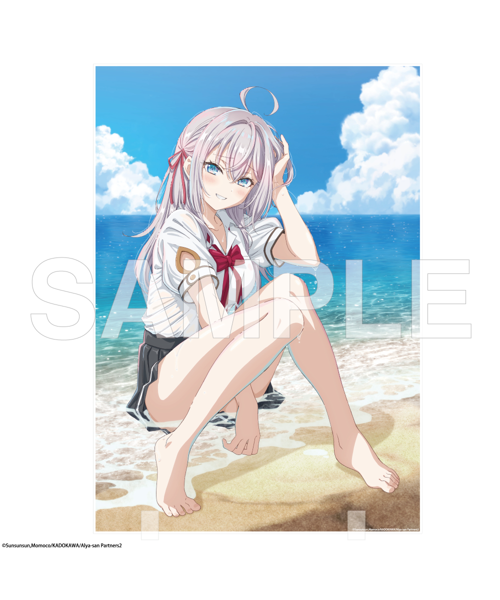 預購-「不時輕聲地以俄語遮羞的鄰座艾莉同學」壓克力板 預告視覺圖 第2彈ver.【日本進口精品】