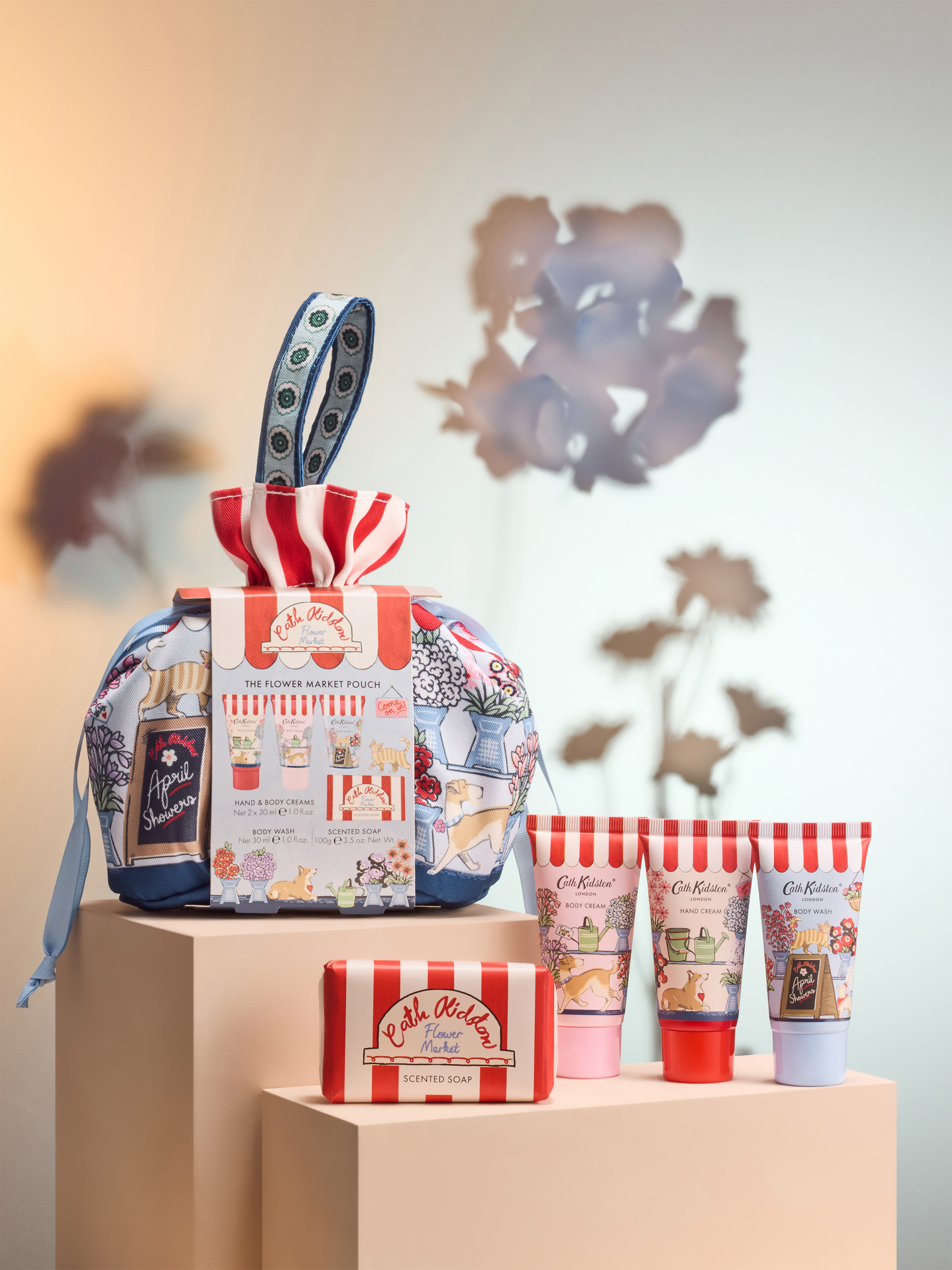 The Flower Market 身體洗護膚收納包