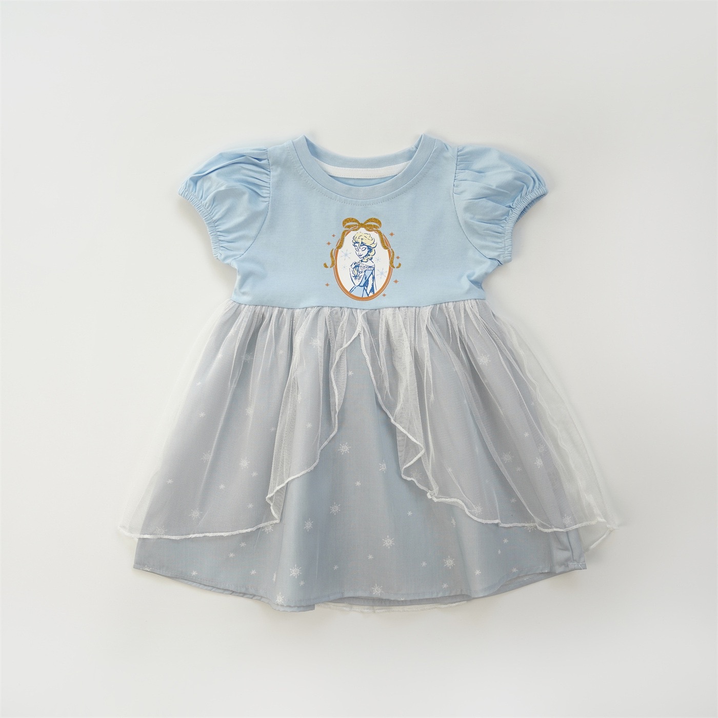 兩色公主小花洋裝