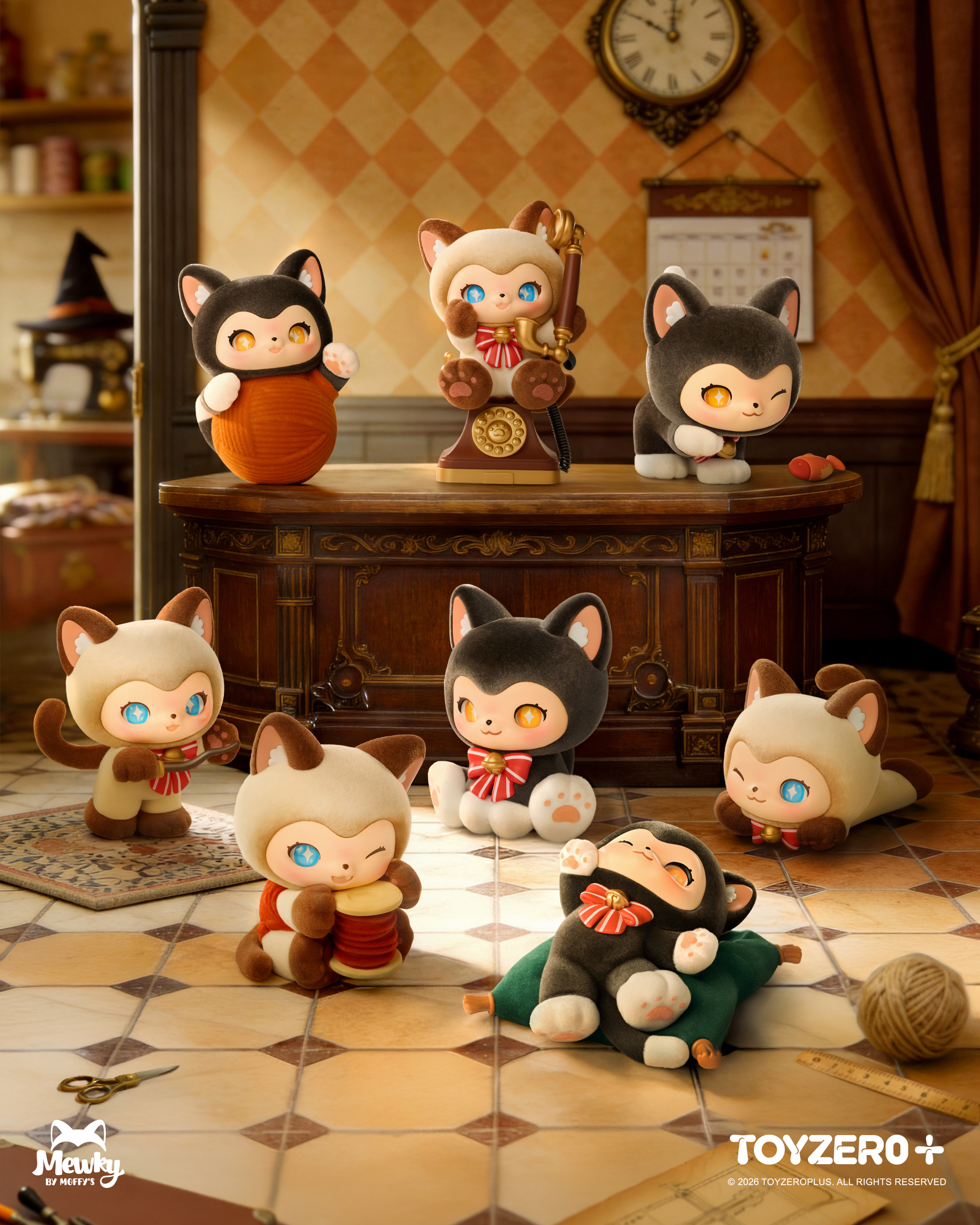 MOFFY'S 魔法裁縫店 - The Magic Furry Mewky (盲盒)