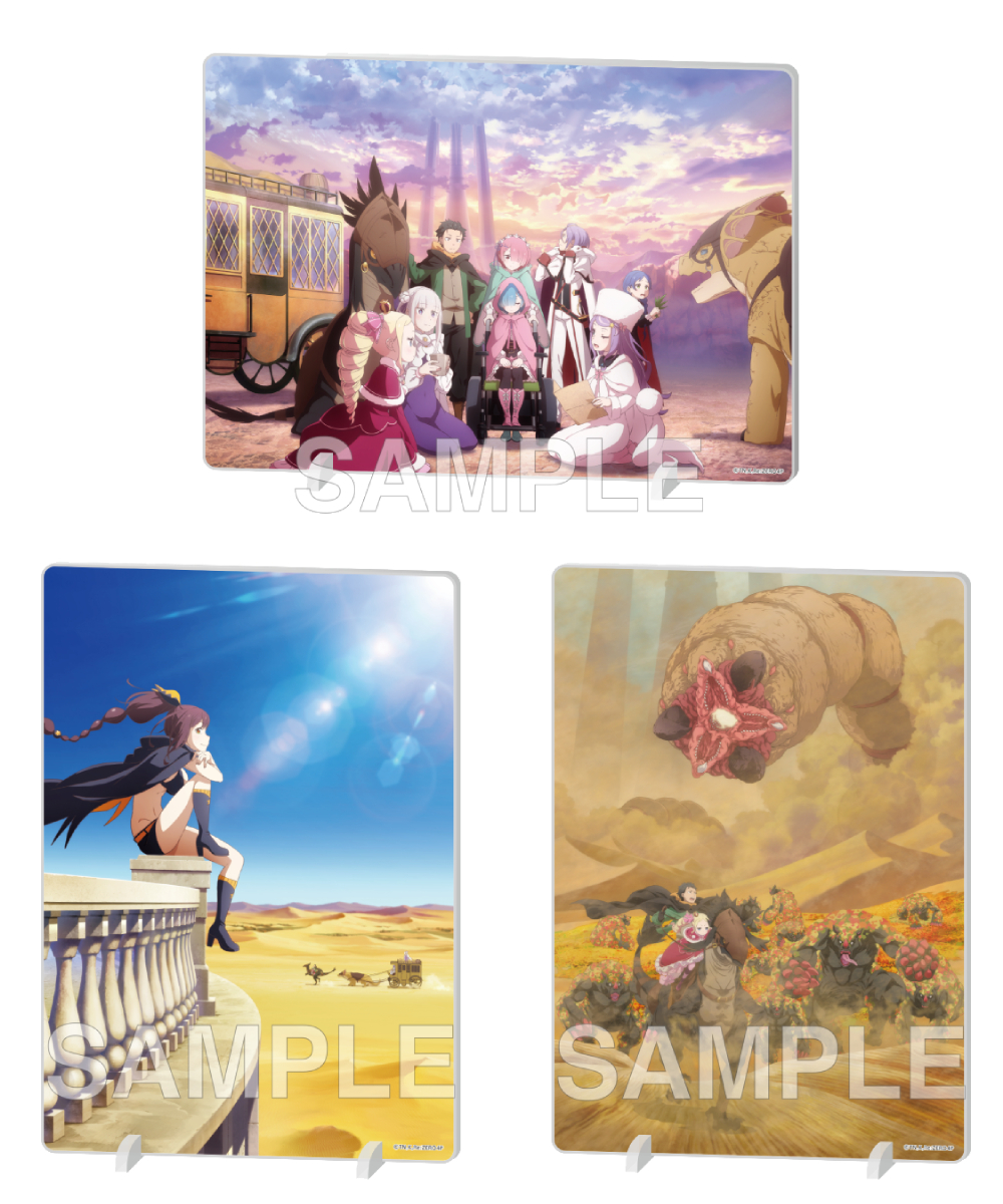 預購-「Re:從零開始的異世界生活」4th season 壓克力板 預告視覺圖 系列【日本進口精品】