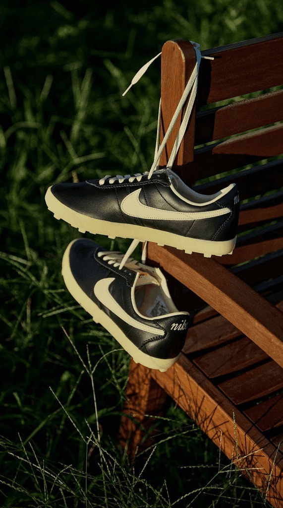 預購┃LISA同款 女鞋 Nike Astrograbber Leather 鬆餅格 膠底 復古鞋 運動鞋 黑色