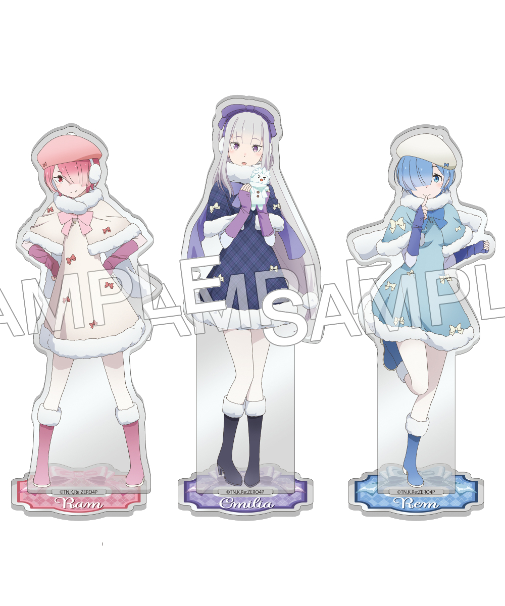 預購-「Re:從零開始的異世界生活」壓克力人形立牌 Winter Snow ver. 系列【日本進口精品】