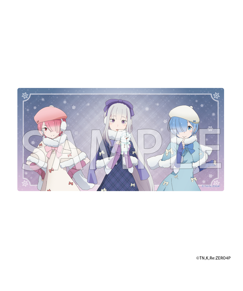 預購-「Re:從零開始的異世界生活」特製桌墊 Winter Snow ver.【日本進口精品】