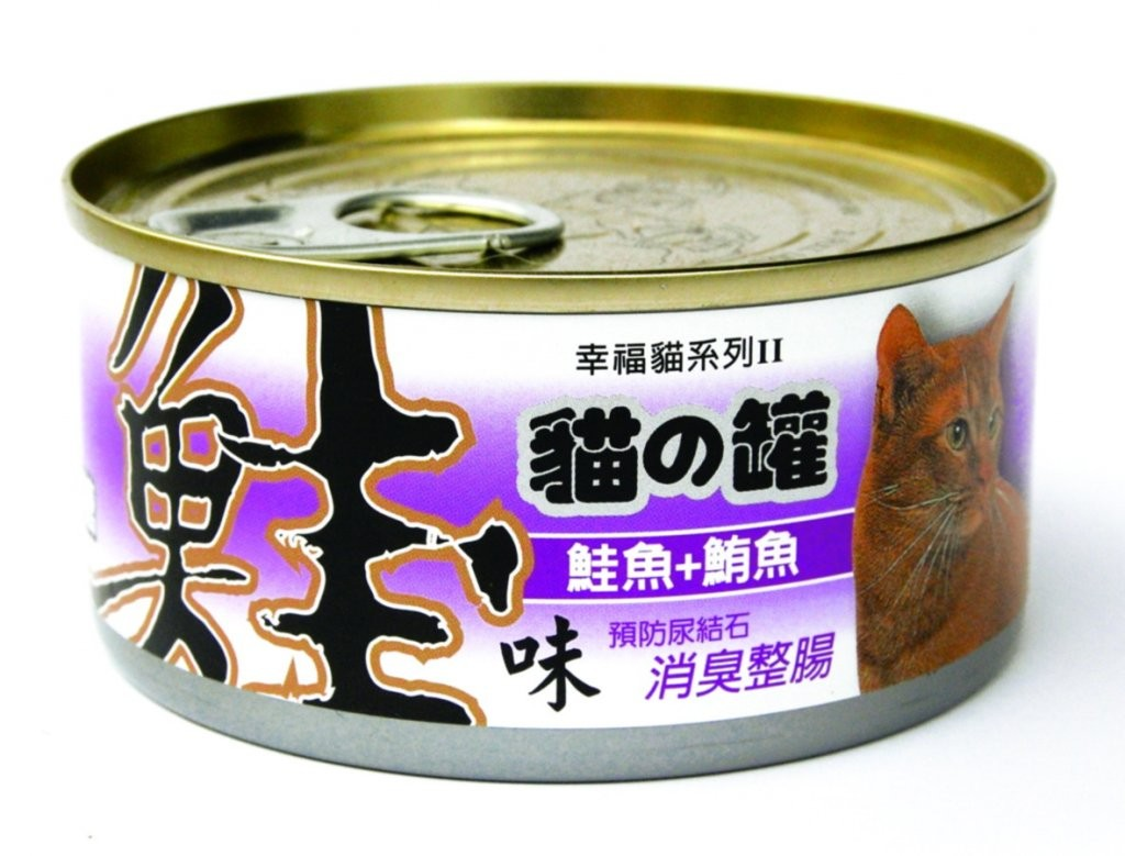 【摩多比】MDOBI 幸福貓系列II貓の罐系列-鮭魚和鮪魚 170g