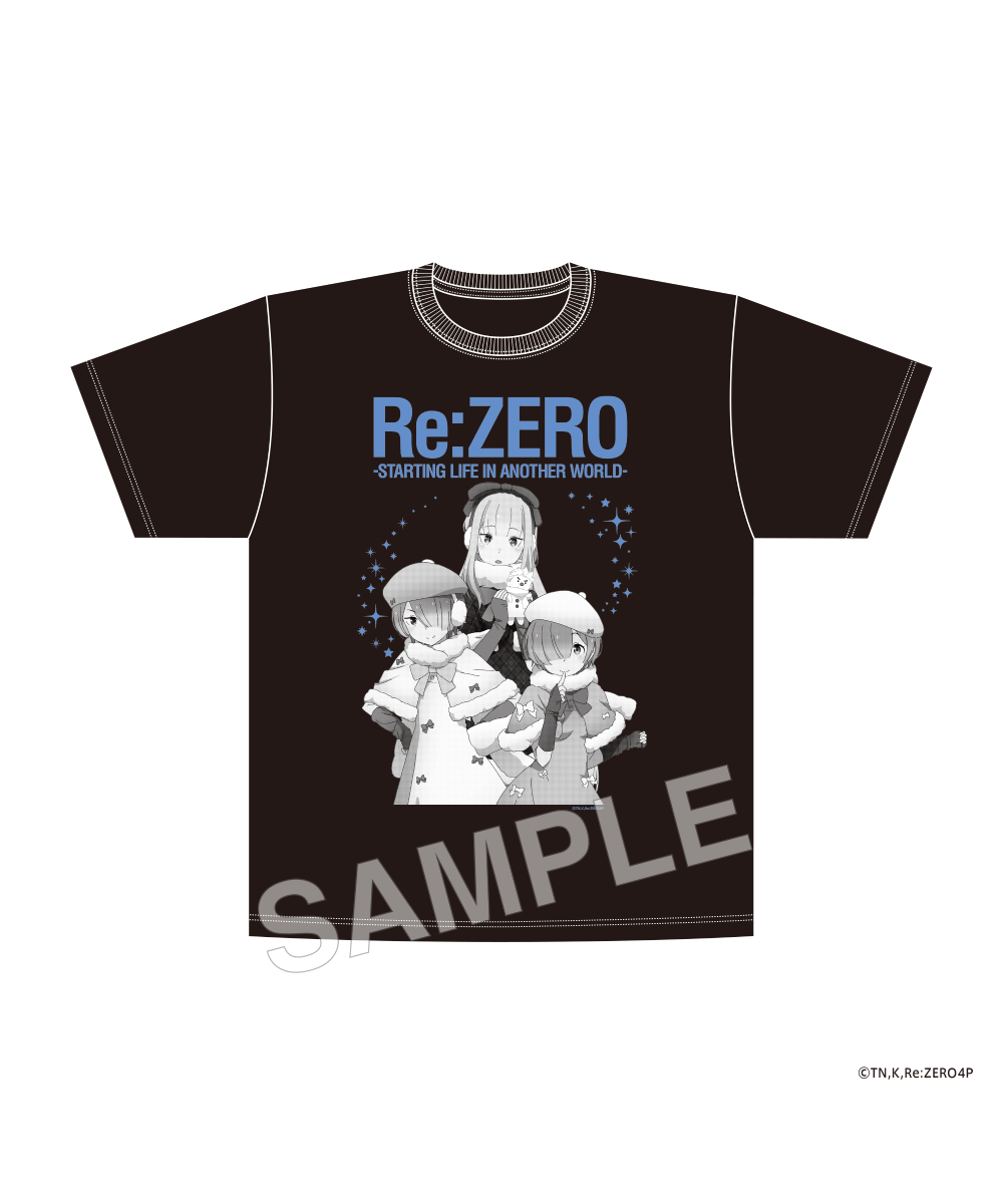預購-「Re:從零開始的異世界生活」T恤 Winter Snow ver.【日本進口精品】