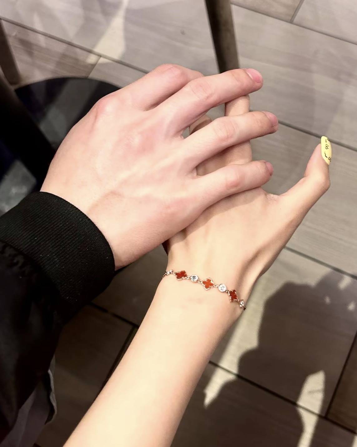 施華洛世奇SWAROVSKI 四葉草花形手鍊