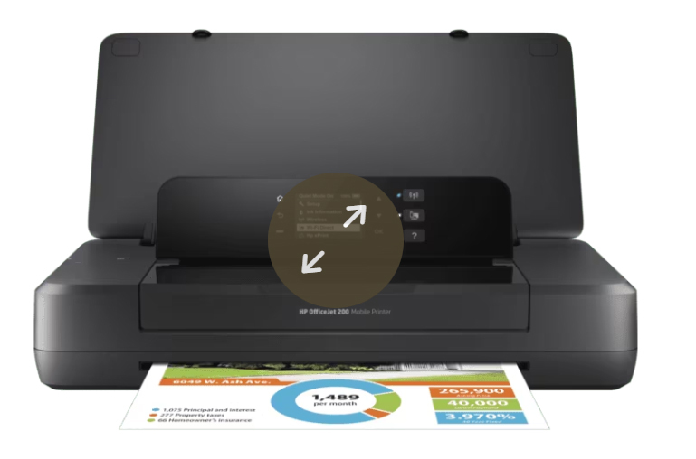 HP OFFICEJET 200 MOBILE PRINTER #CZ993A 141072058