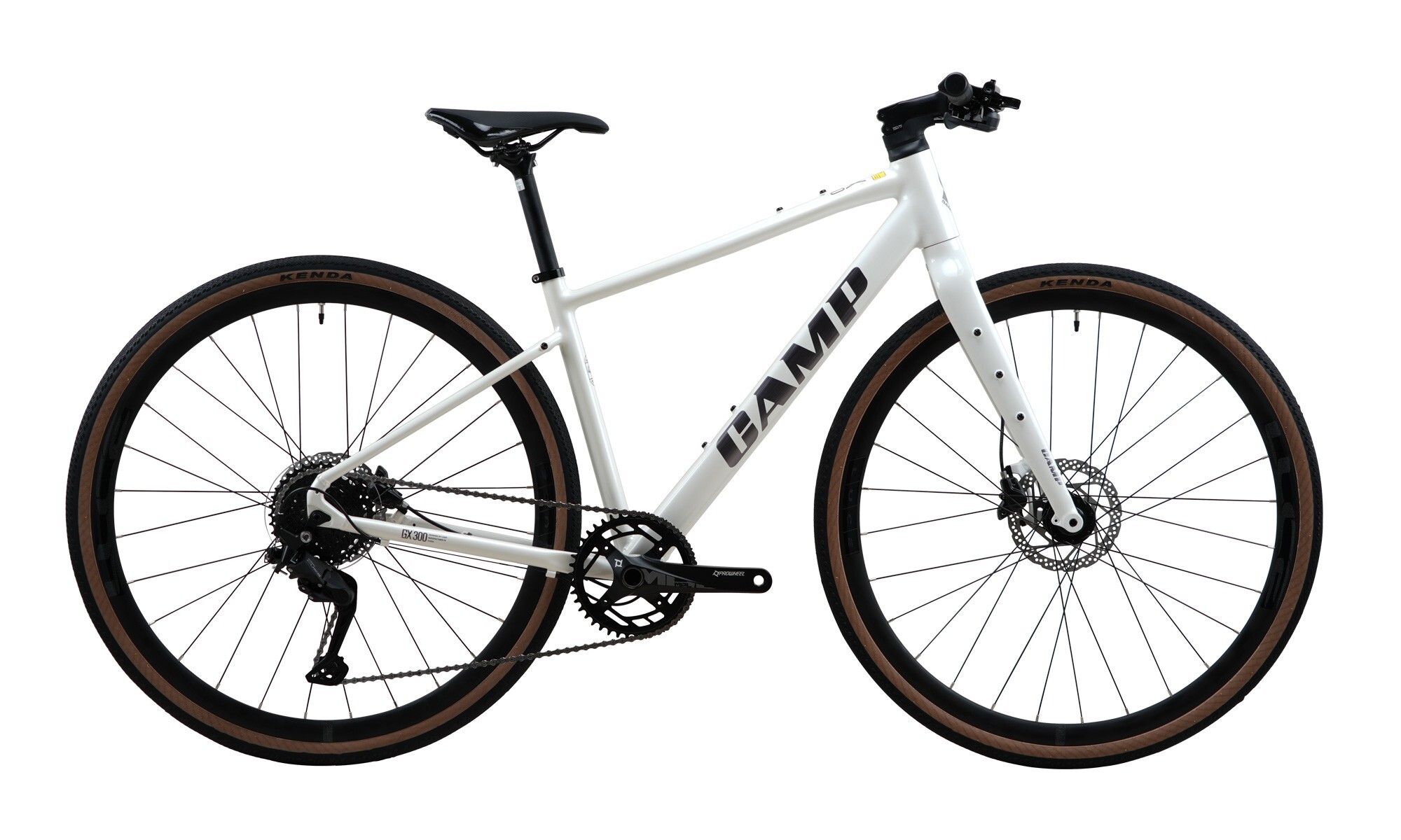 CAMP 坎普 GX300 平把城市公路礫石自行車 /珍珠白