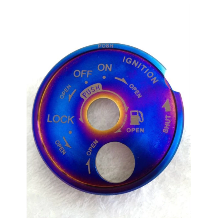 【POSH】正鈦 鈦合金 鎖頭蓋 鑰匙蓋 勁戰六代/JETS/JETSR水冷BWS/JETSL/DRG/mmbcu